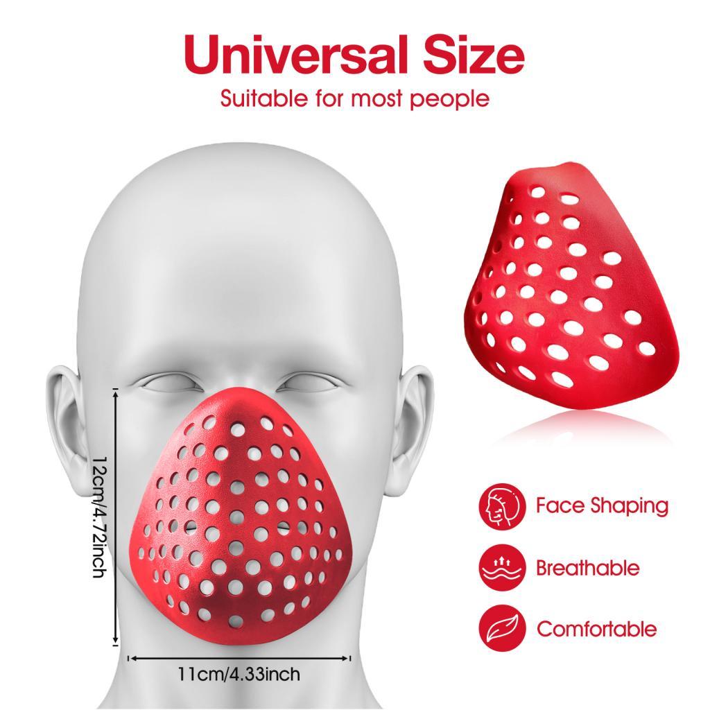 Silicone Mask Bracket - 大人用、男性・女性向け、コスプレパーティー用の3Dマスク用内側フレーム、シリコン製フェイスシェル、サポートホルダー。