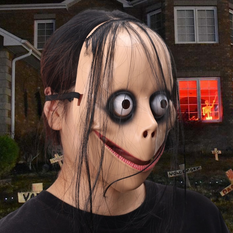 ハロウィンホラー怖いピエロマスク大人子供コスプレ仮装パーティ - Kids Face Mask のレビューと価格