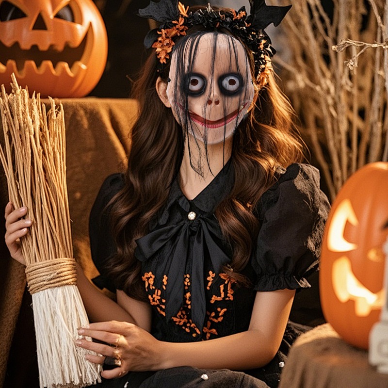 ハロウィンホラー怖いピエロマスク大人子供コスプレ仮装パーティ - Kids Face Mask のレビューと価格