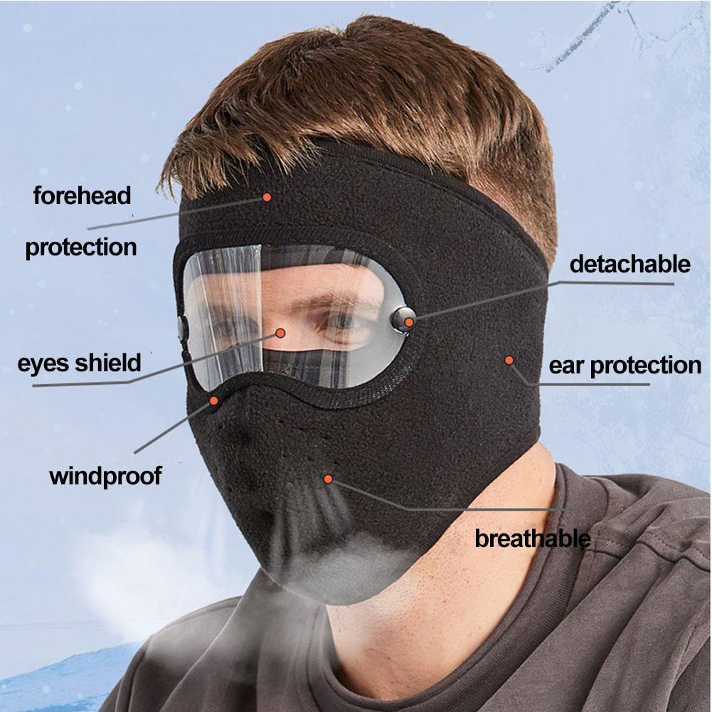 サイクリングやスキー用のフルフェイスマスク,防風,防塵,通気 - Anti Pollution Mask のレビューと価格