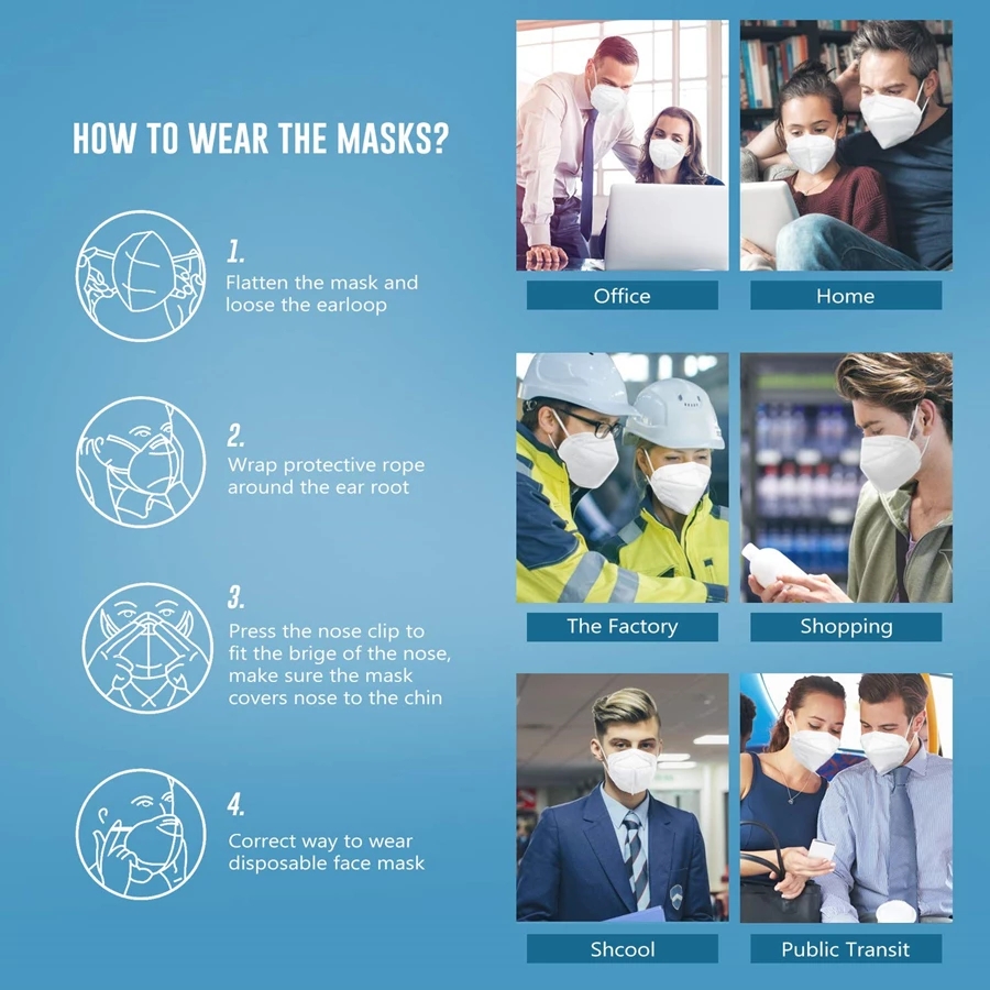 10～200個入り、FFP2規格の黒色KN95マスク、CE認 - Disposable Surgical Mask のレビューと価格